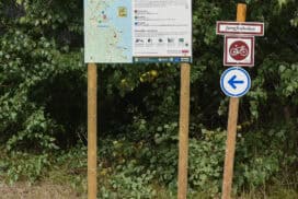 Nya skyltar i projekt Jungfruleden